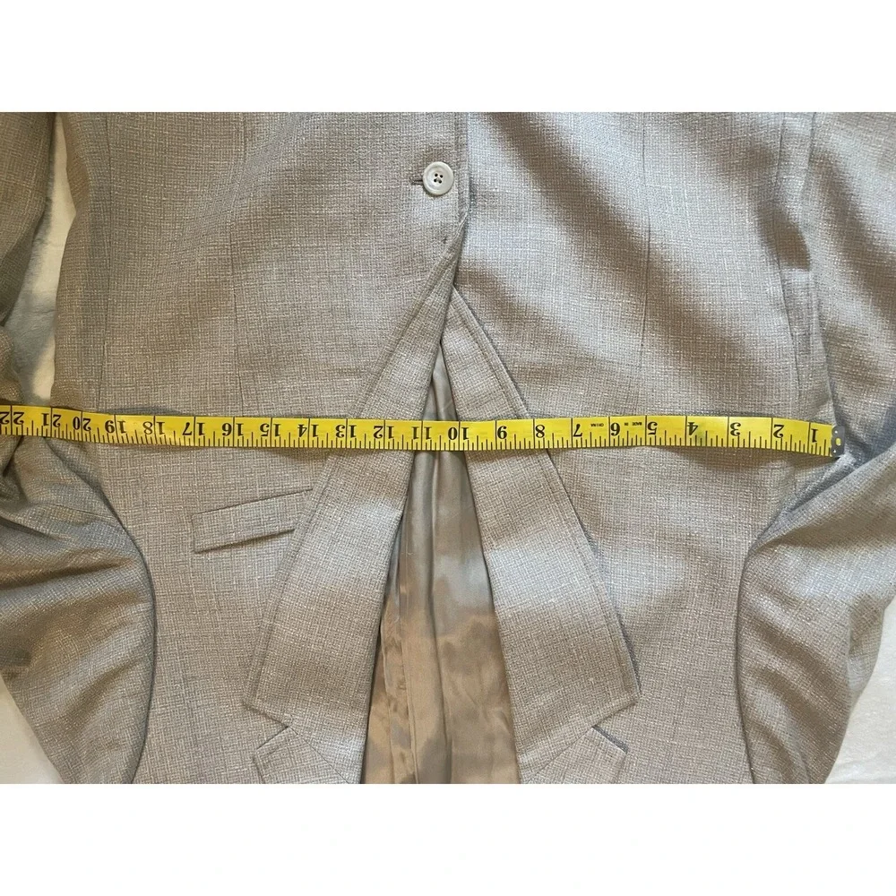 Vintage KINGSRIDGE‎ SPORT COAT BLAZER JACKET Custom Fabric Camel/Tan Union Made